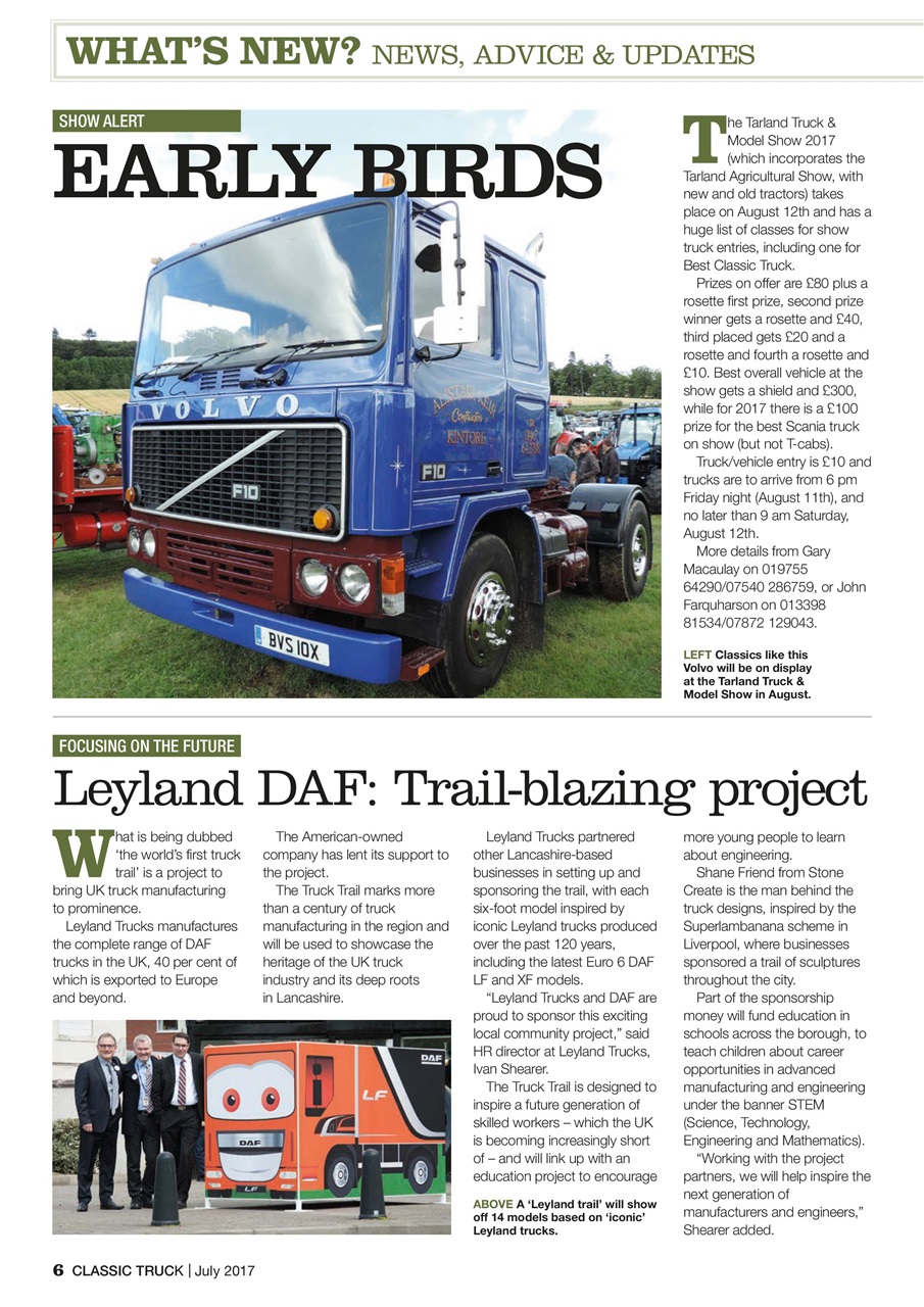 Classic Truck (OLD) Preview Pages