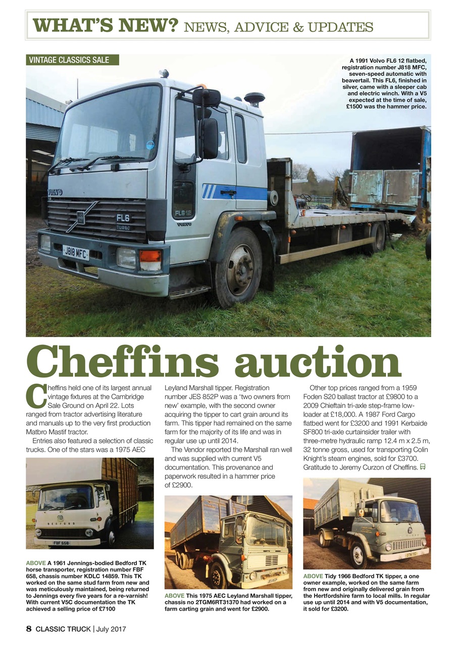 Classic Truck (OLD) Preview Pages