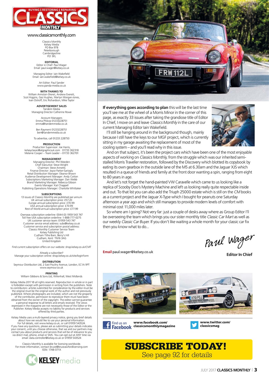 Classics World Preview Pages