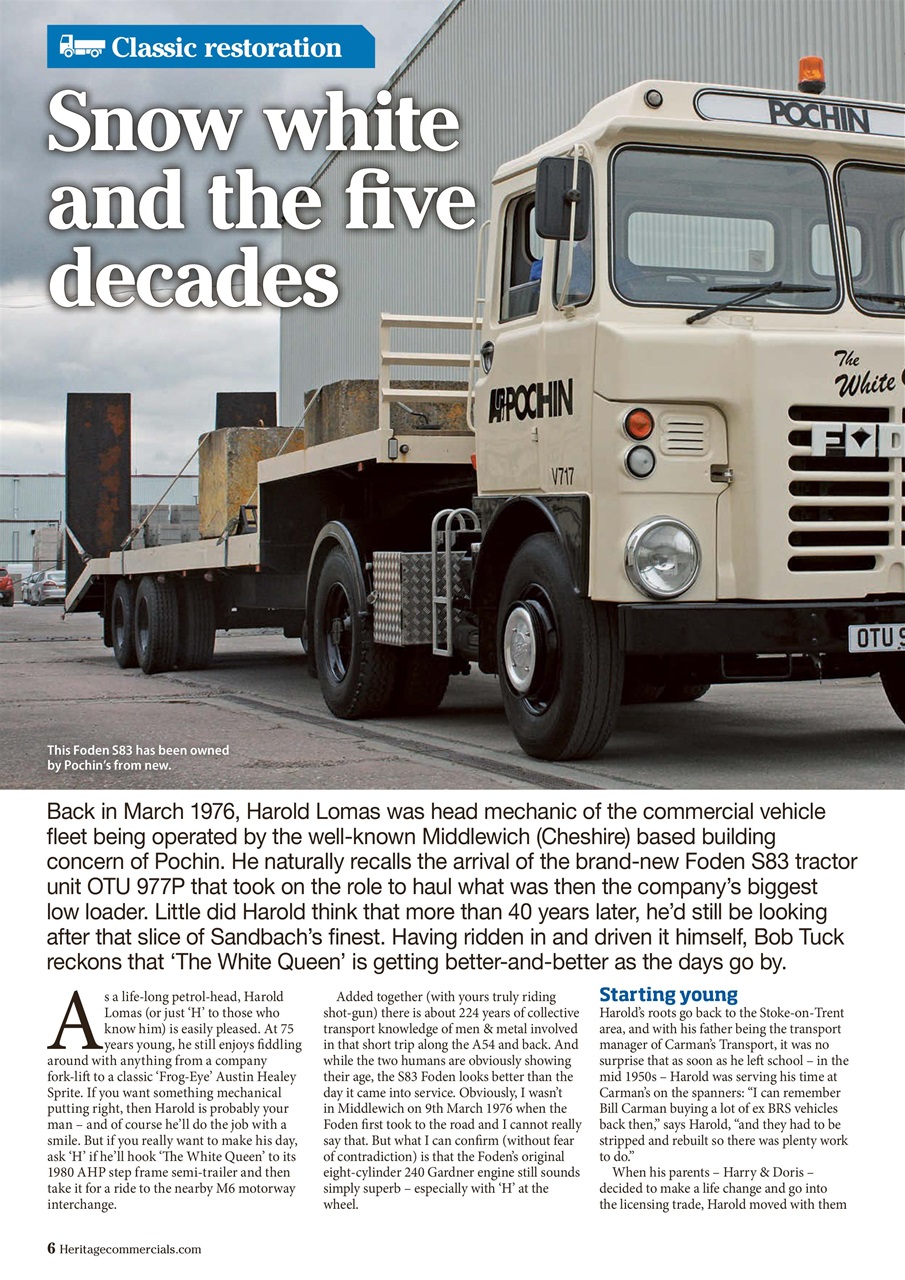 Heritage Commercials Magazine Preview Pages