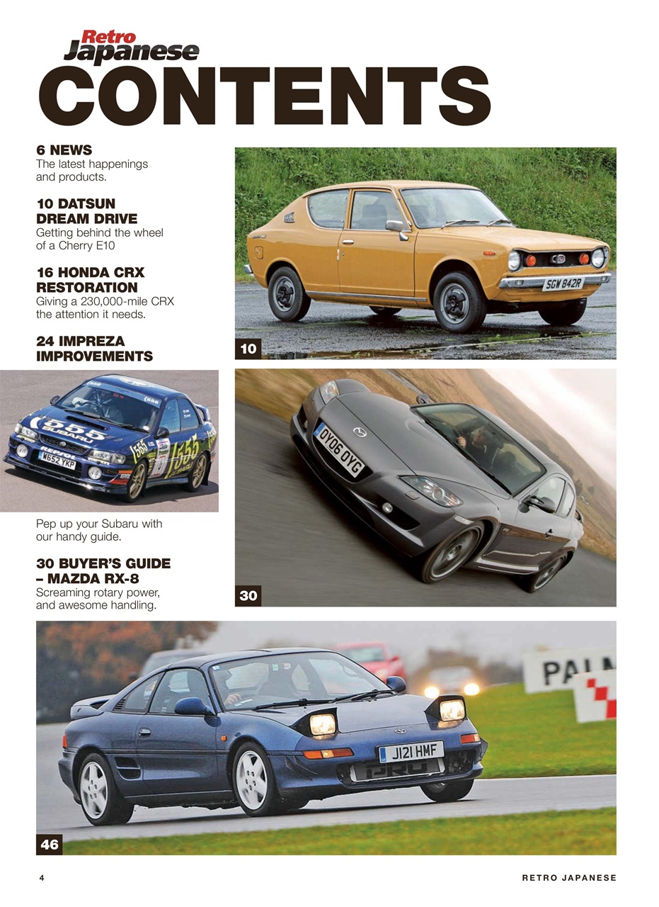 Retro Japanese Preview Pages