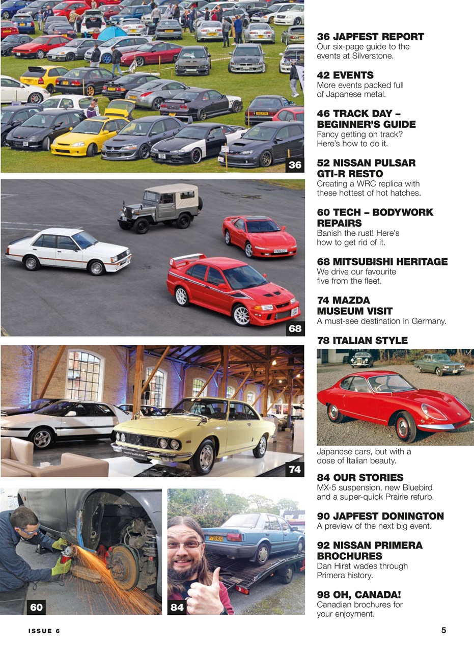 Retro Japanese Preview Pages