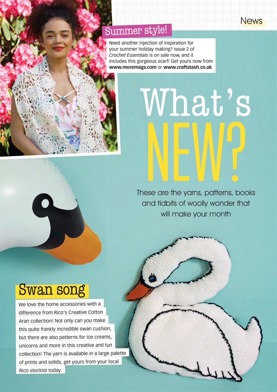 Crochet Now Magazine Preview Pages