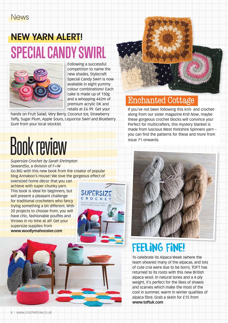 Crochet Now Magazine Preview Pages