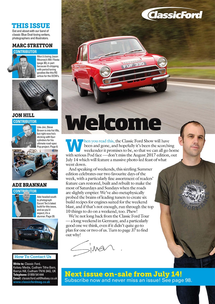 Classic Ford Preview Pages
