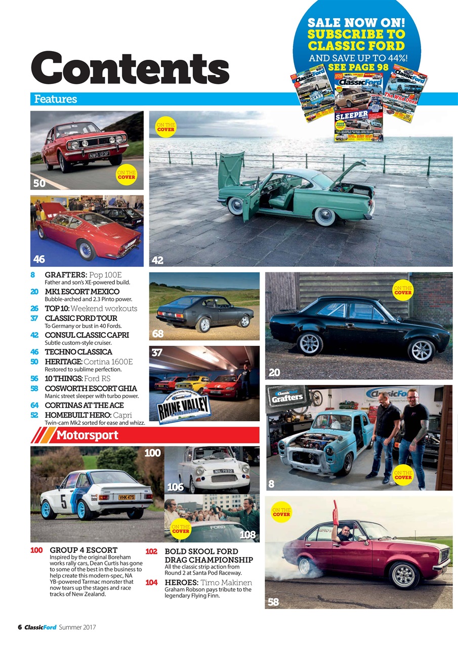 Classic Ford Preview Pages