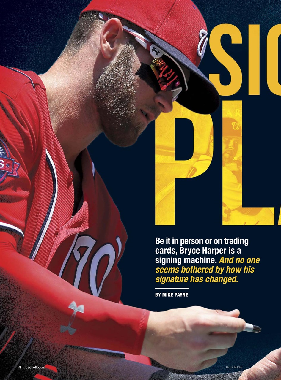 Beckett Baseball Magazine Preview Pages