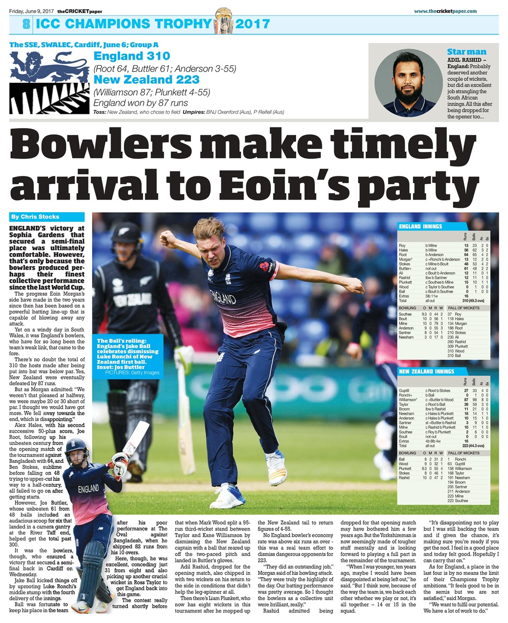 The Cricket Paper Preview Pages