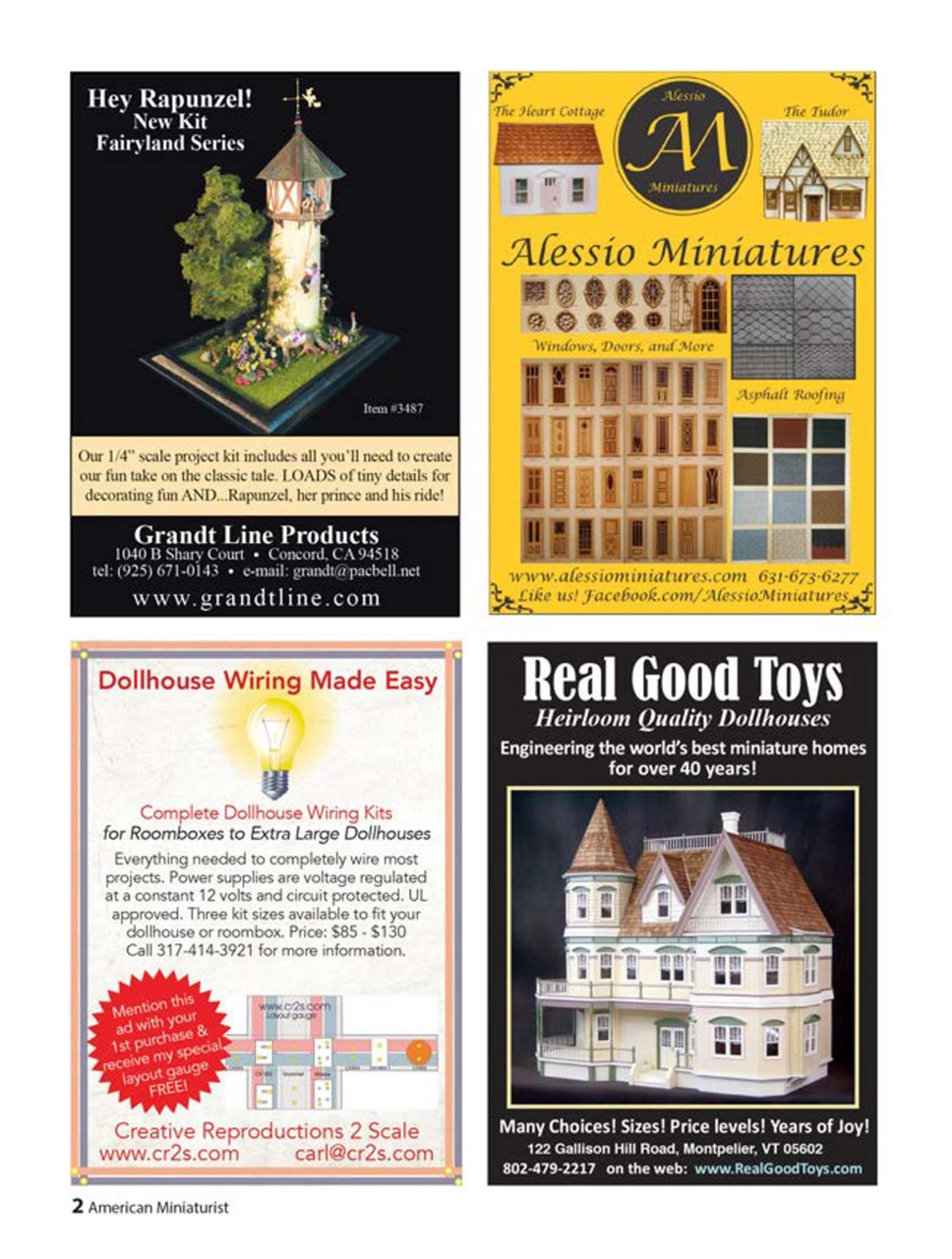 American Miniaturist Preview Pages