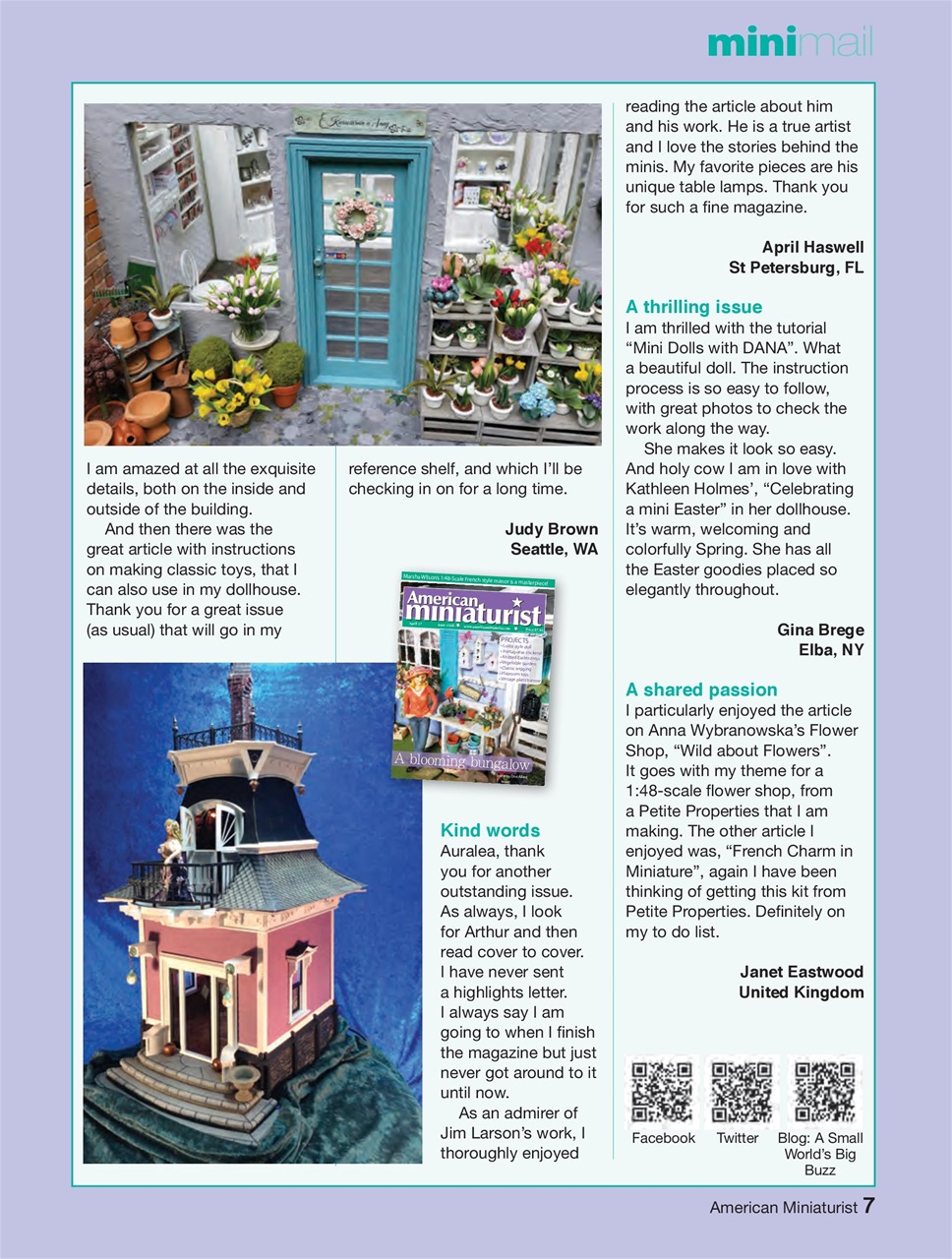 American Miniaturist Preview Pages