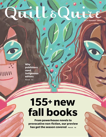 Quill & Quire issue July/August 2017
