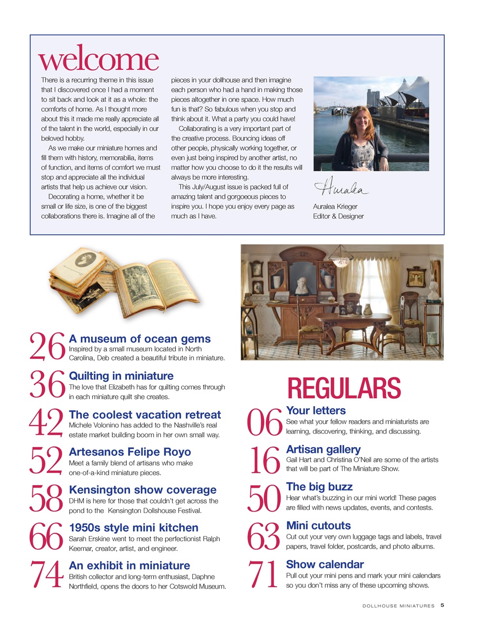 Dollhouse Miniatures Preview Pages