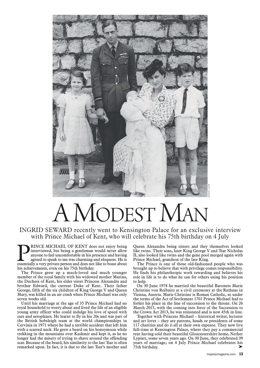 Majesty Magazine Preview Pages