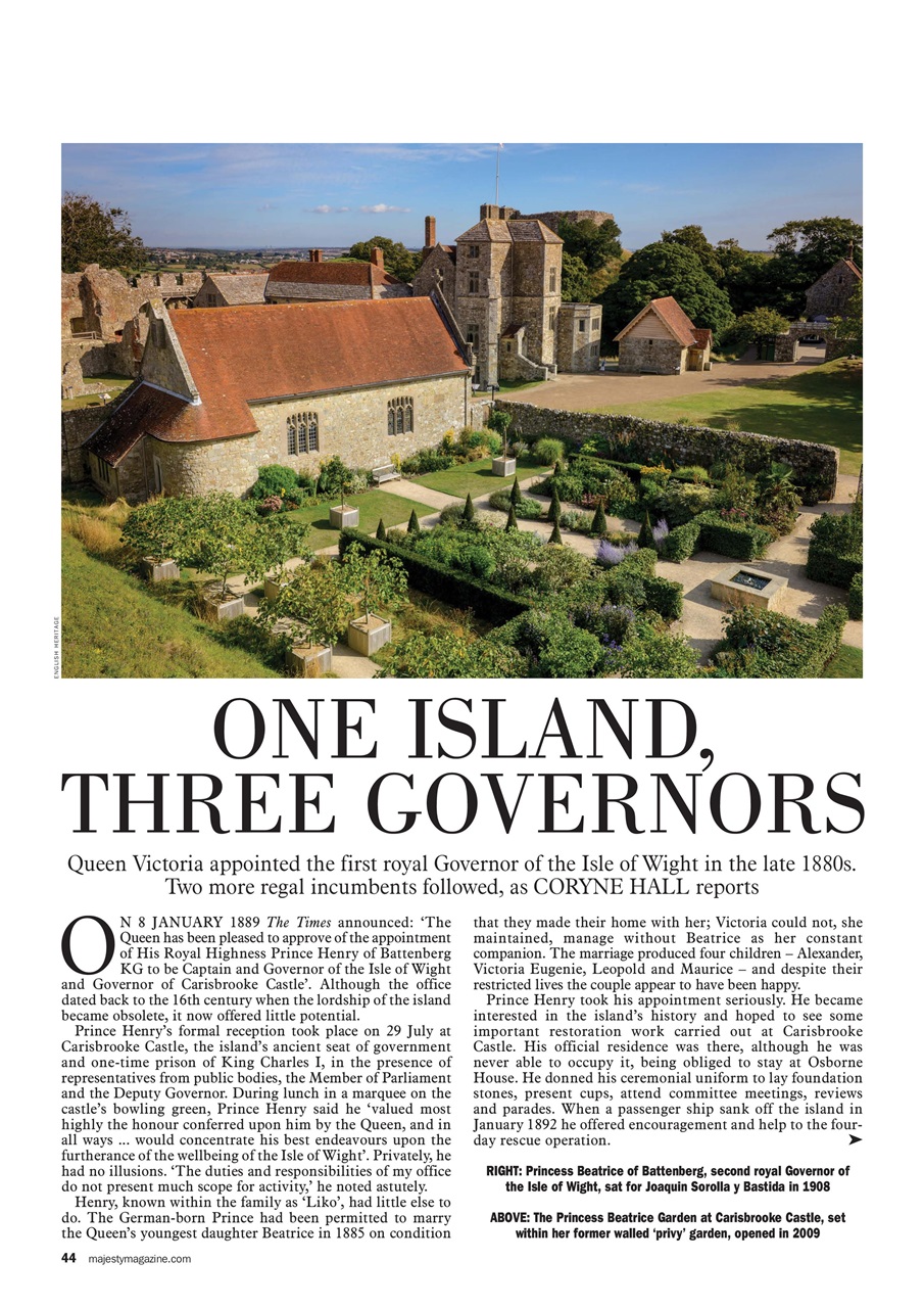 Majesty Magazine Preview Pages