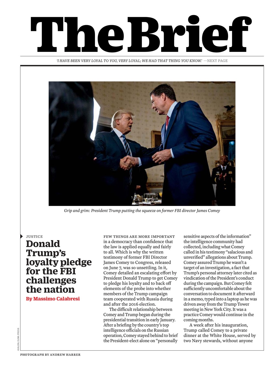 TIME Magazine Europe Preview Pages