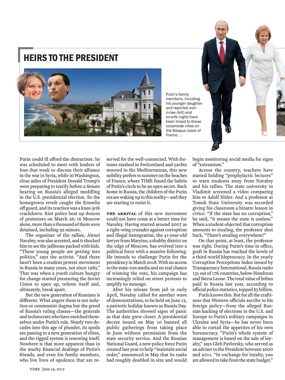 TIME Magazine Europe Preview Pages