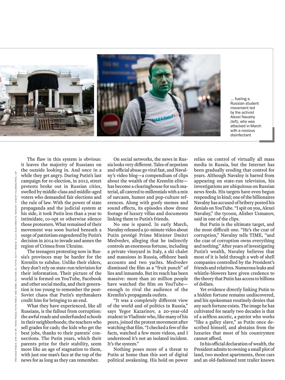 TIME Magazine Europe Preview Pages