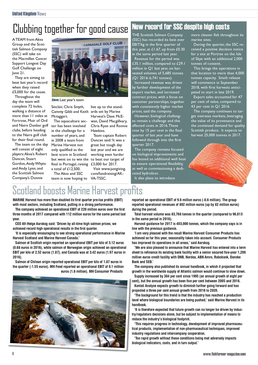 Fish Farmer Magazine Preview Pages