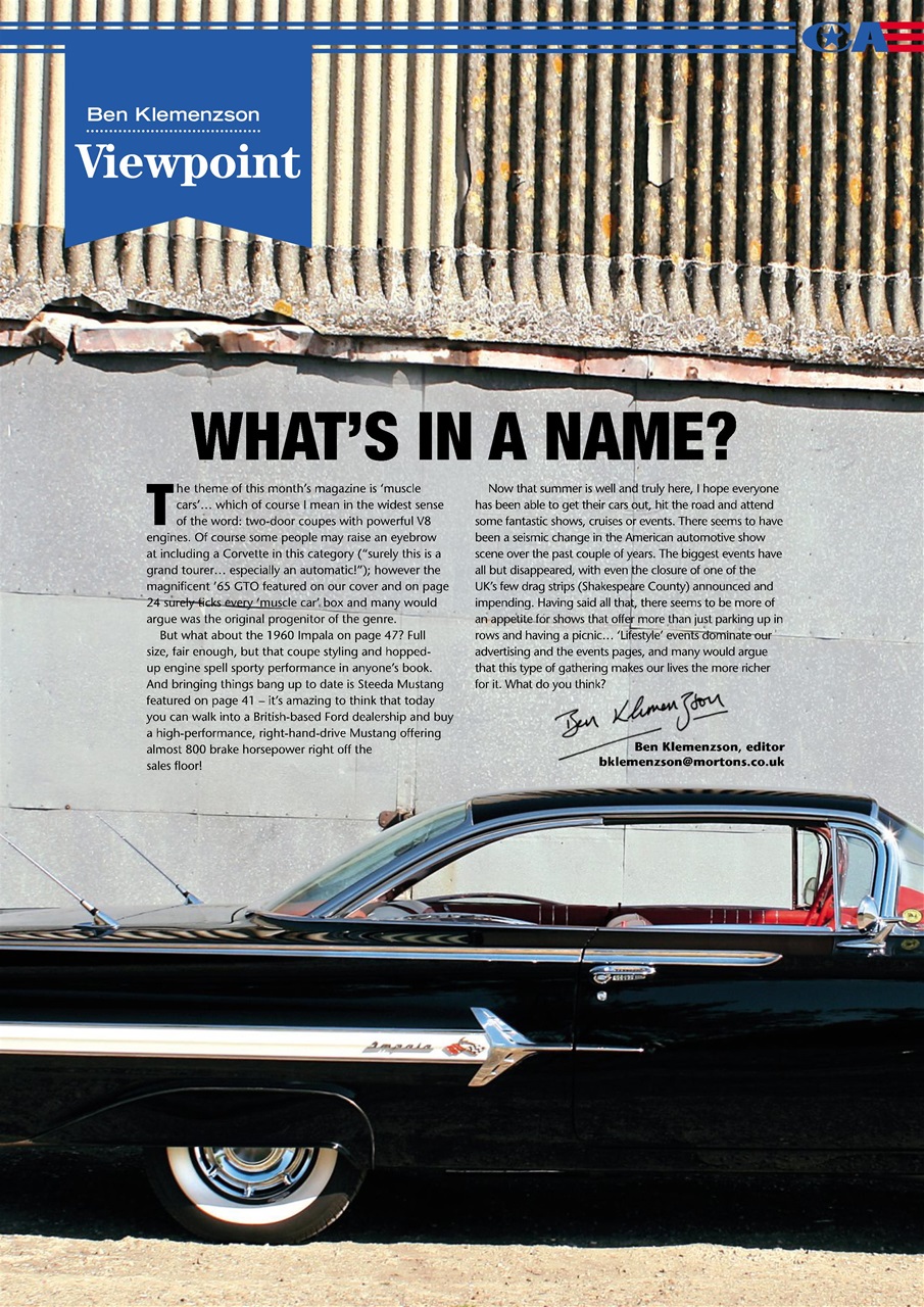 Classic American Magazine Preview Pages