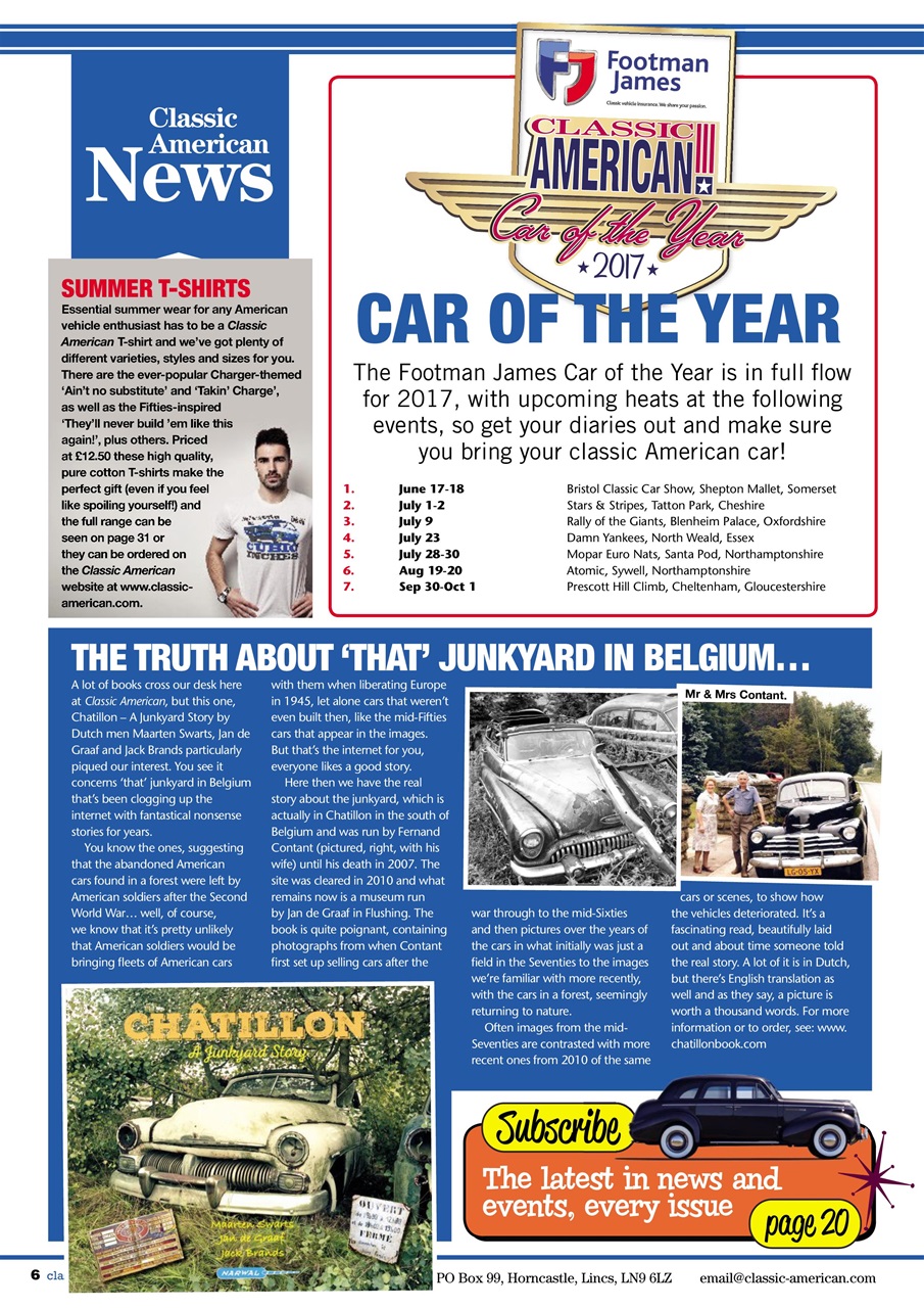 Classic American Magazine Preview Pages