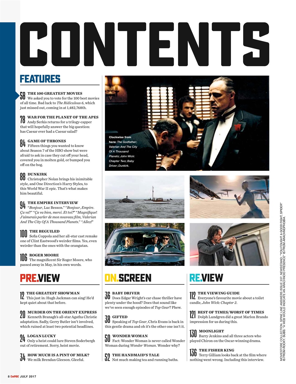 Empire Preview Pages