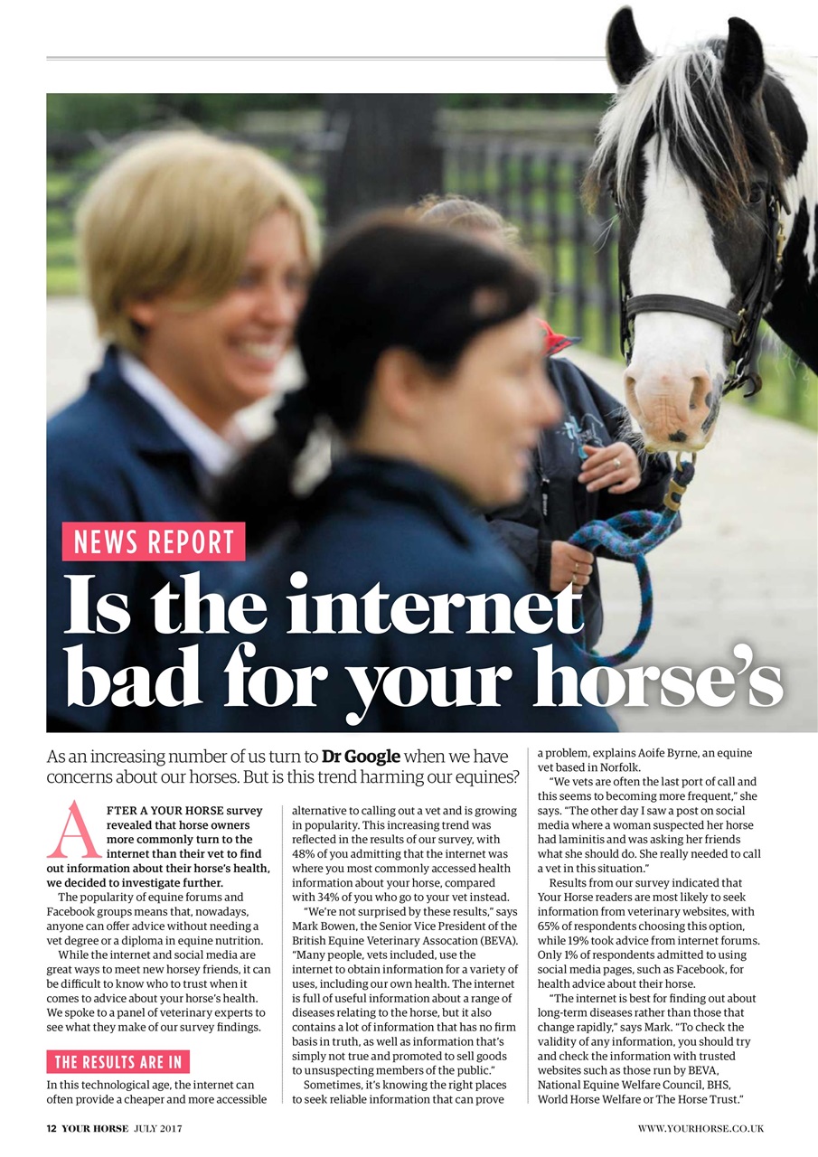 Your Horse Preview Pages