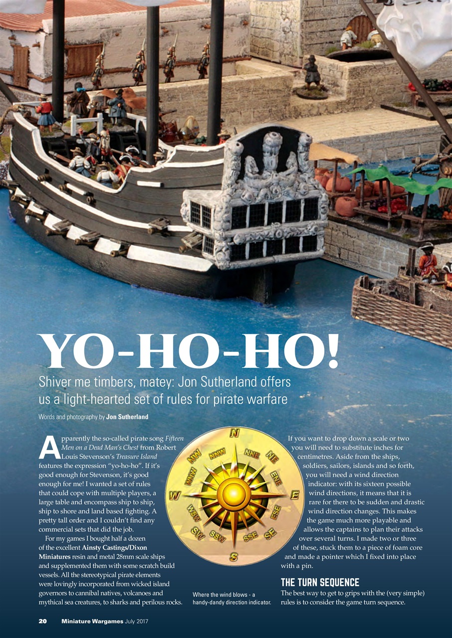 Miniature Wargames Preview Pages