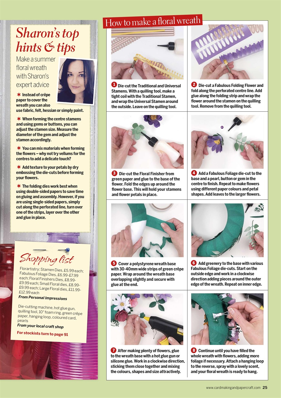 Cardmaking & Papercraft Preview Pages