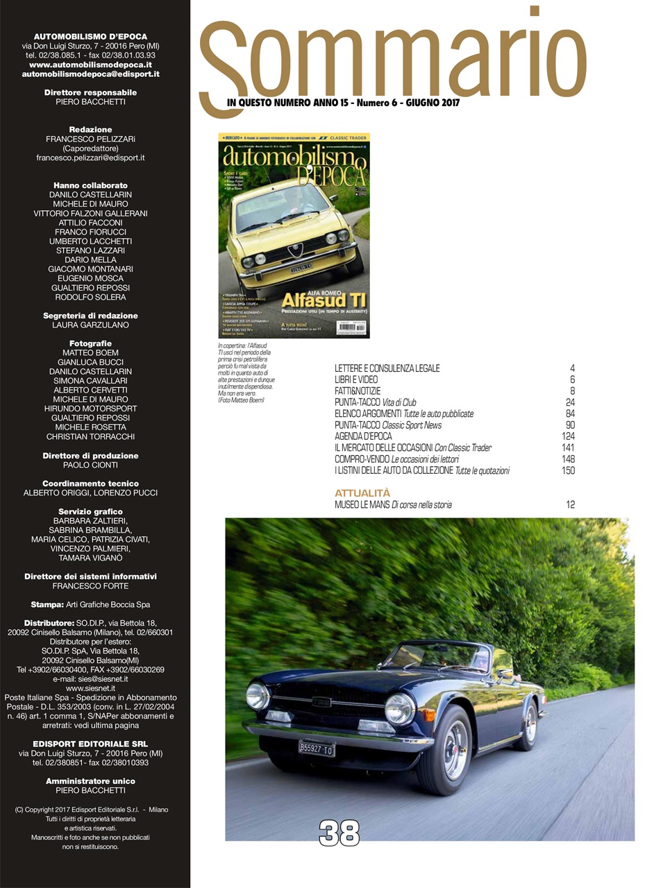 Automobilismo d'Epoca Preview Pages