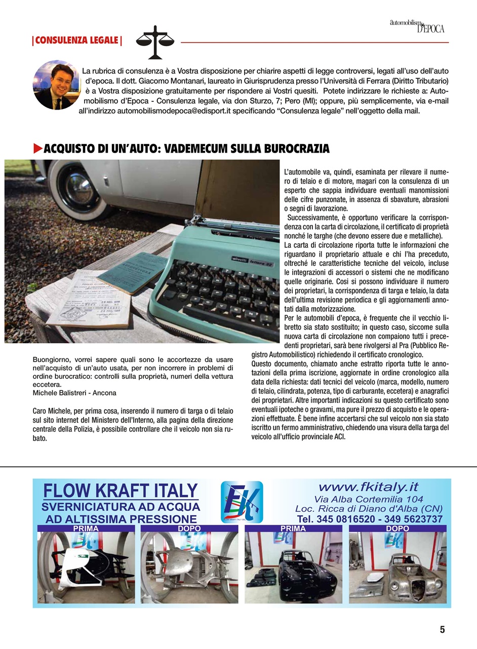 Automobilismo d'Epoca Preview Pages