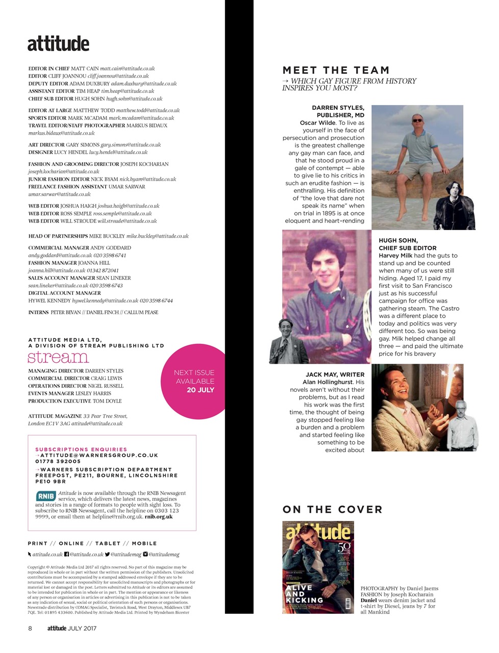 Attitude Preview Pages