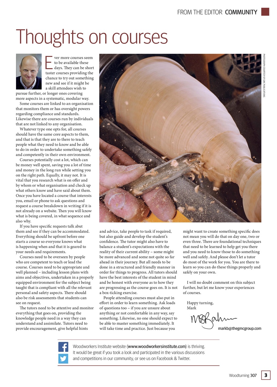 Woodturning Preview Pages