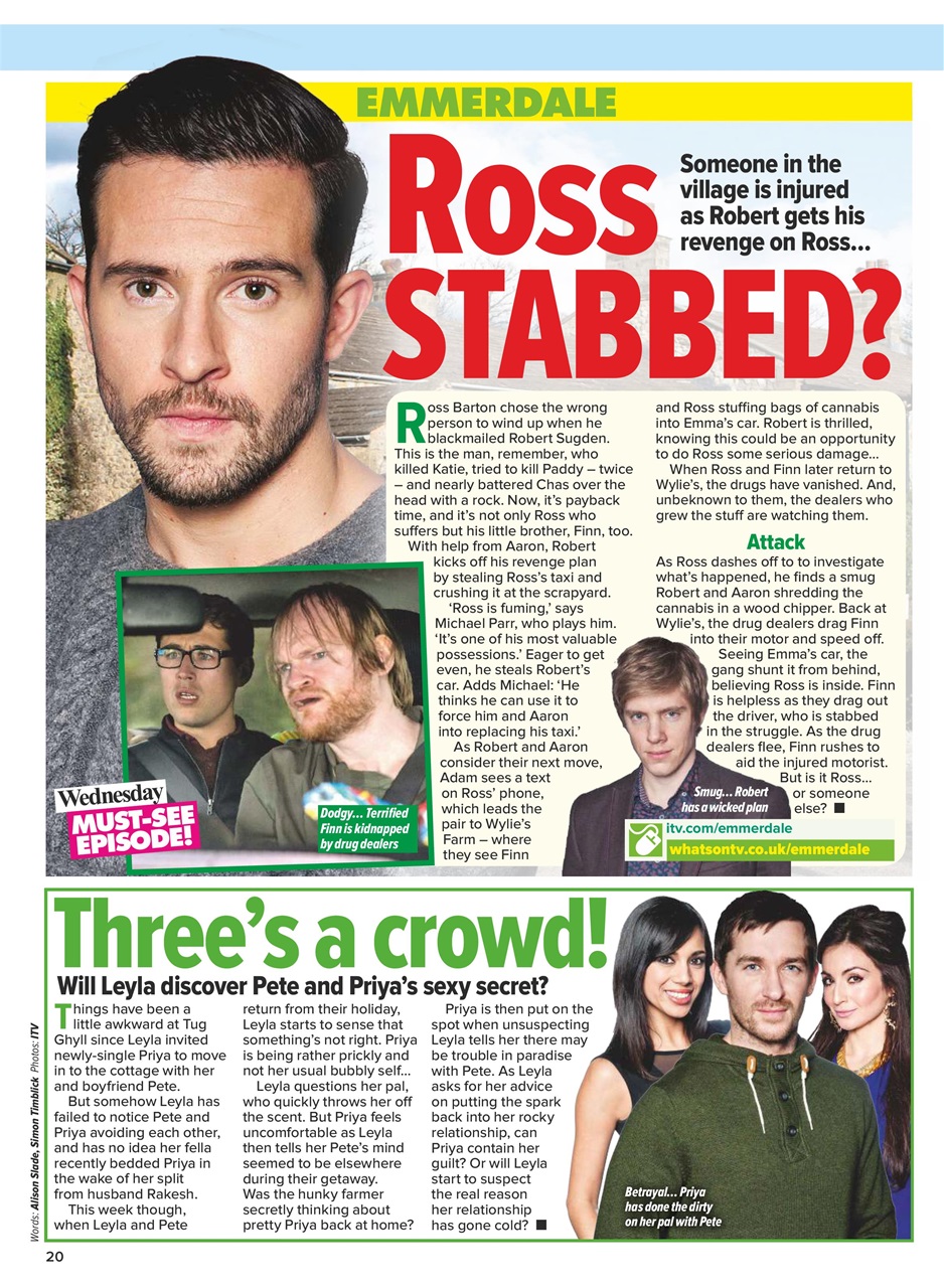 What's on TV Preview Pages