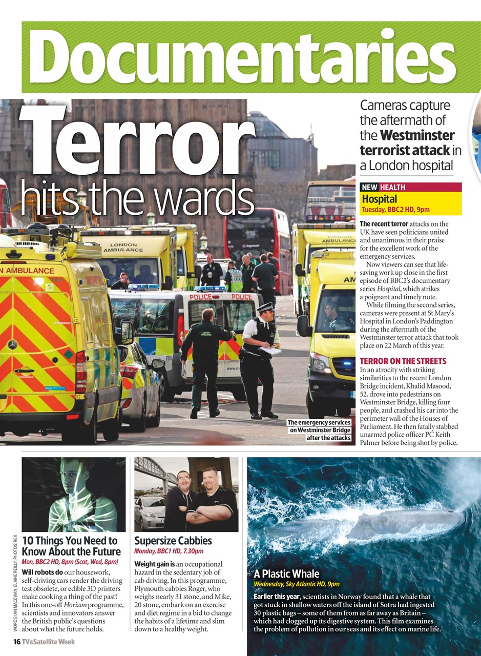 TV & Satellite Week Preview Pages