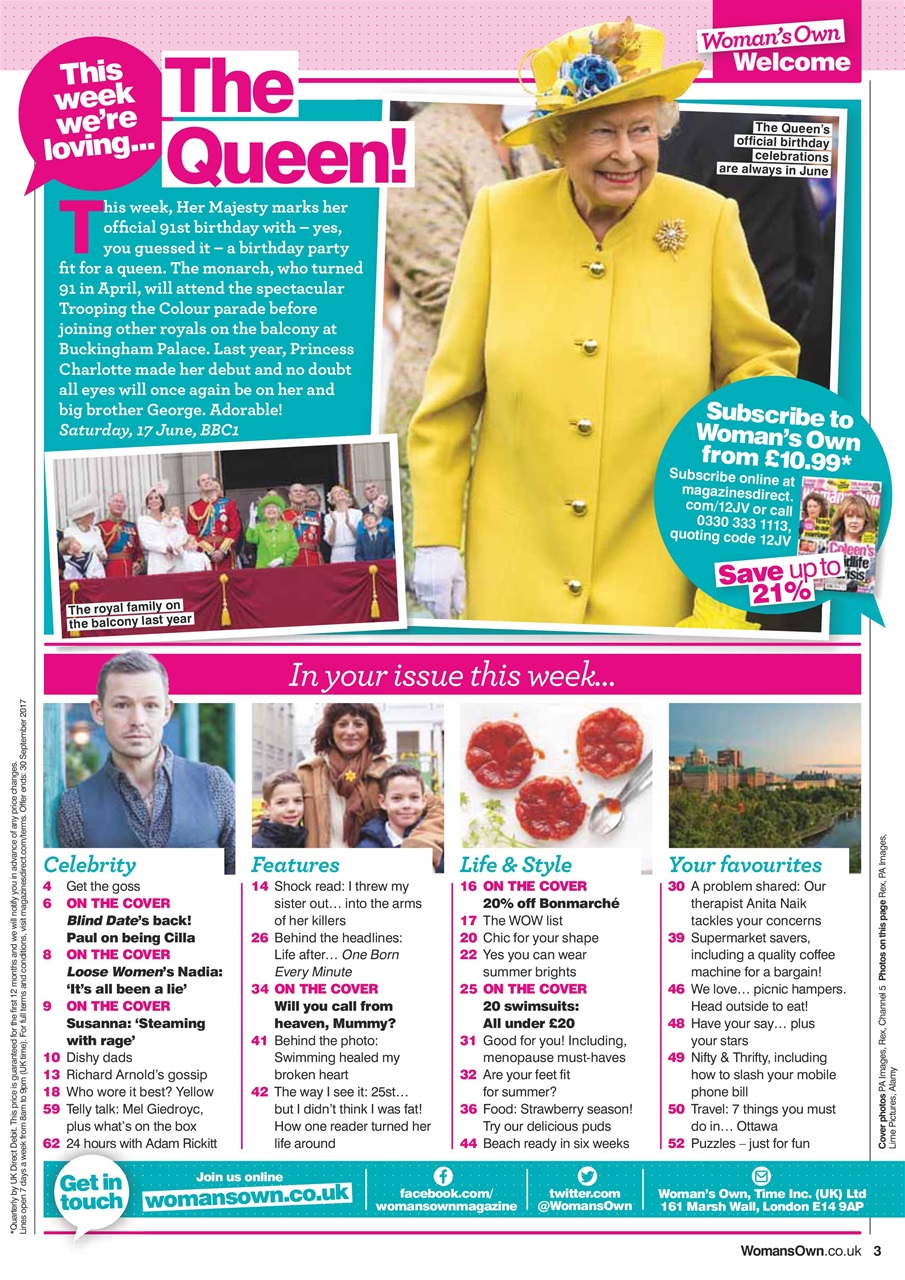 Woman's Own Preview Pages