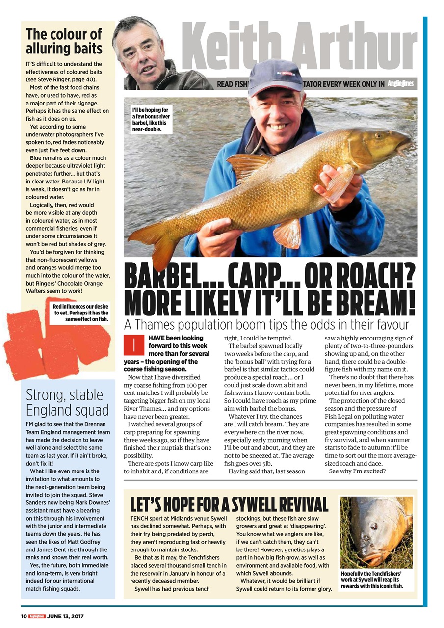 Angling Times Preview Pages