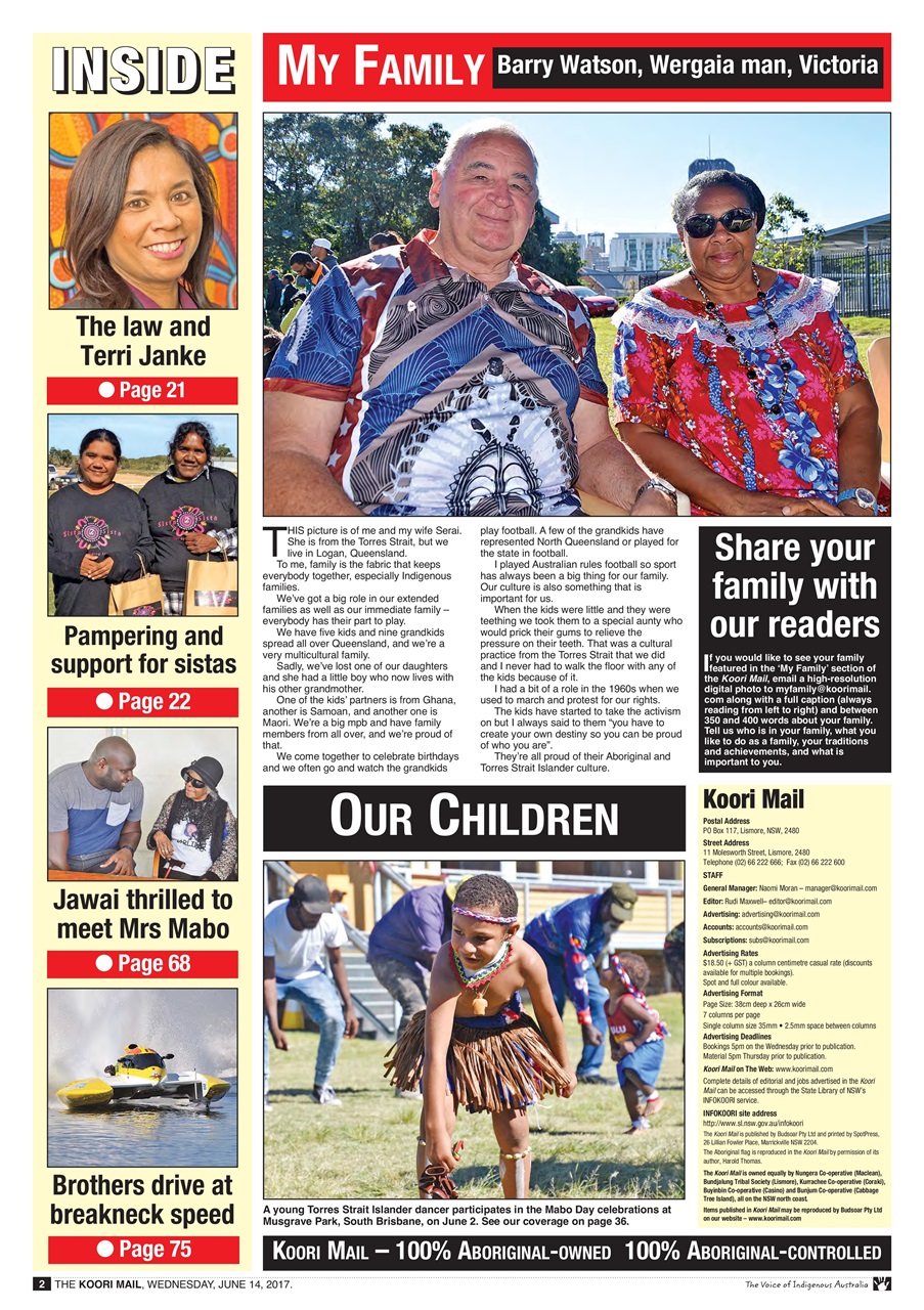 Koori Mail Preview Pages