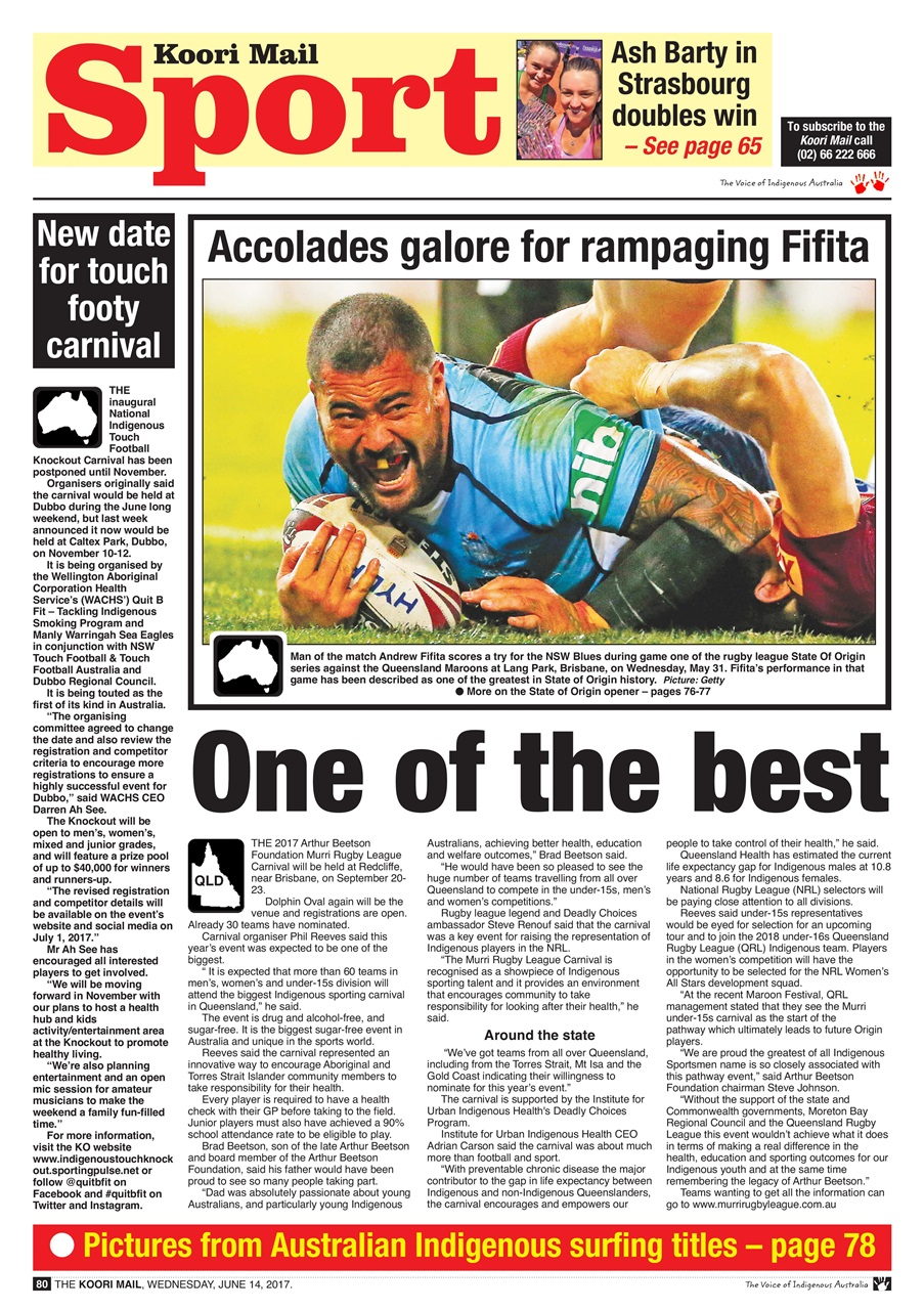 Koori Mail Preview Pages