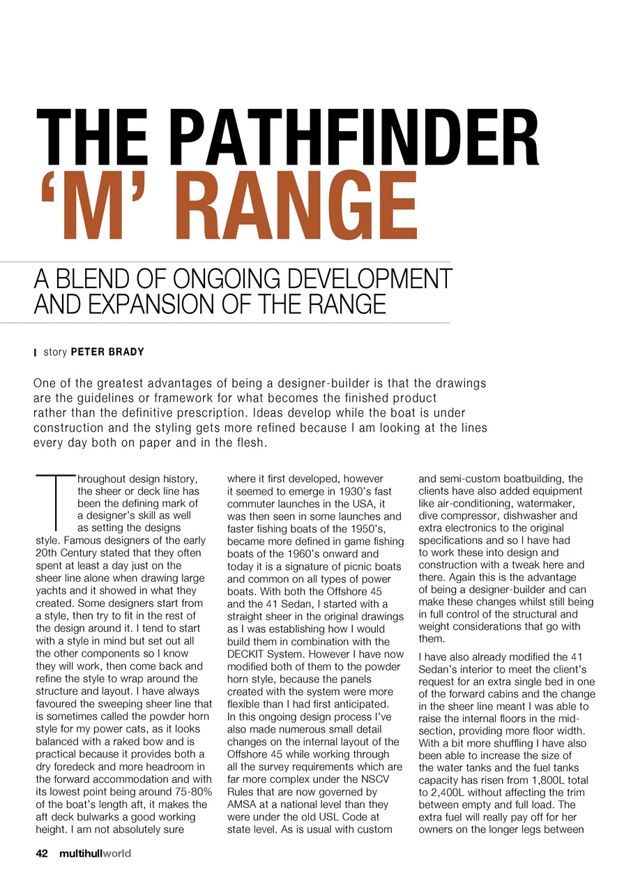 Multihull World Preview Pages
