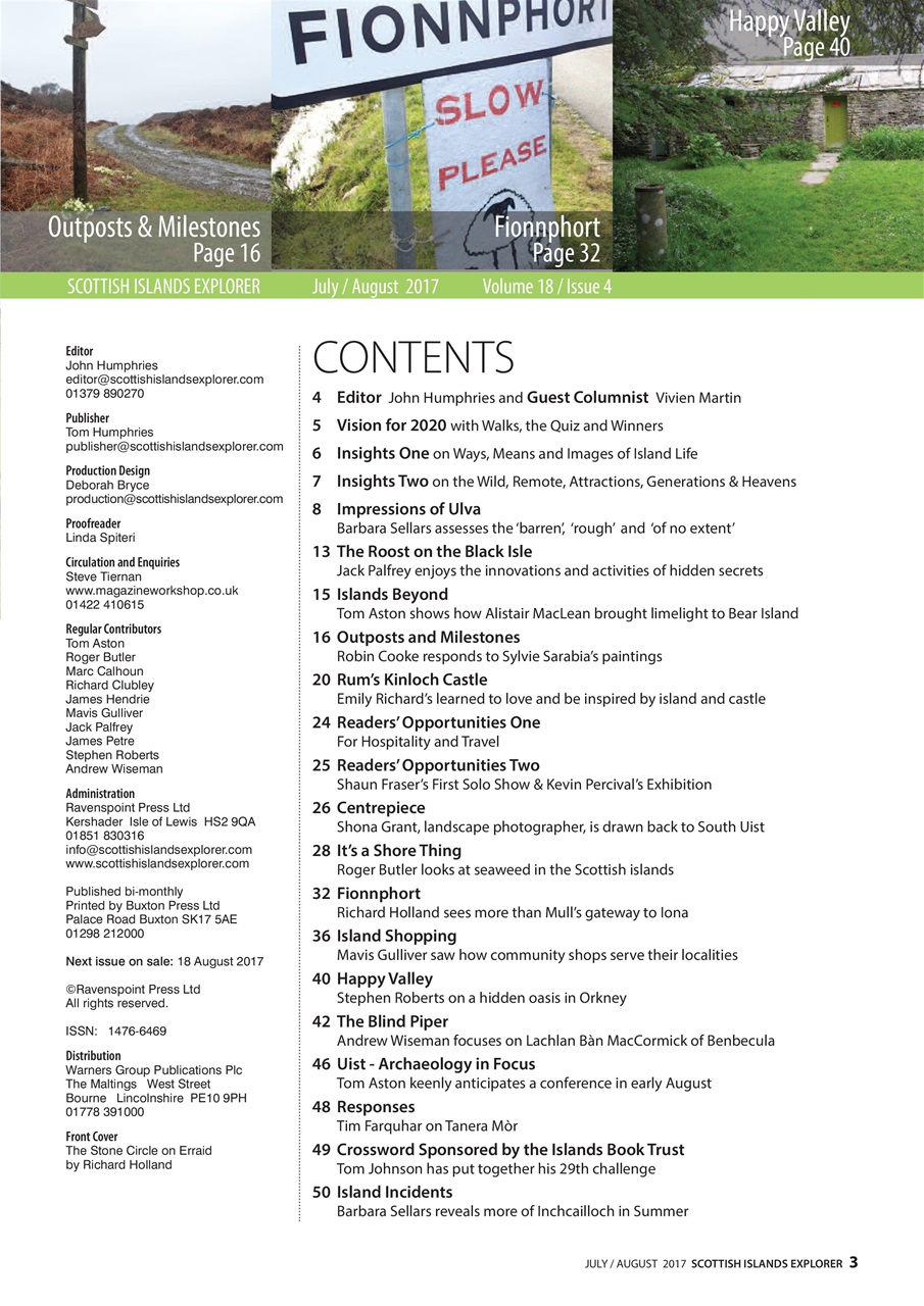 Scottish Islands Explorer Preview Pages