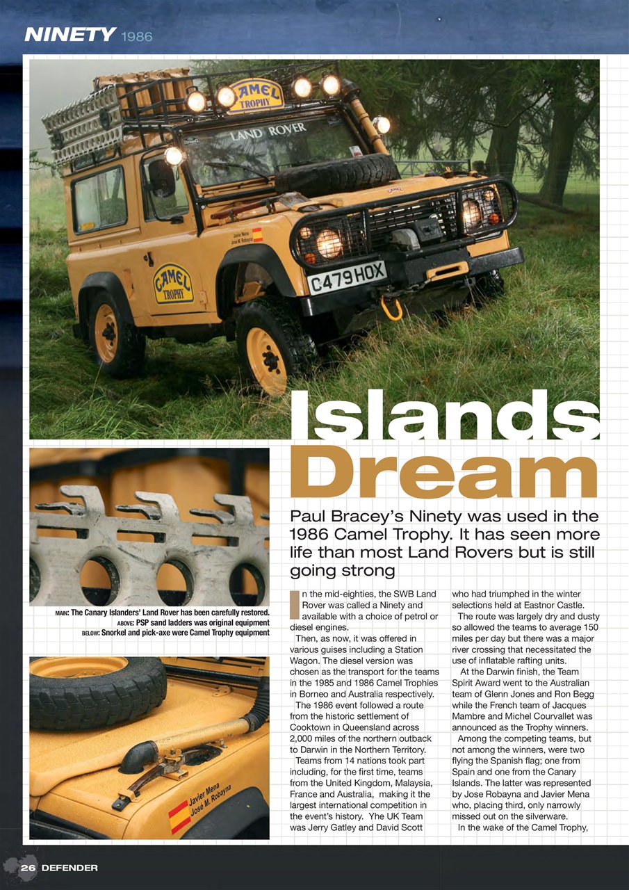 Classic Military Vehicle Preview Pages