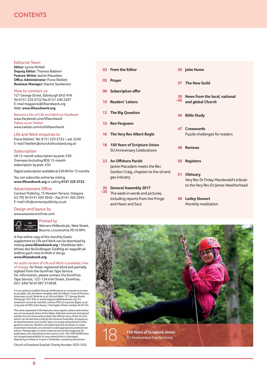 Life and Work Preview Pages