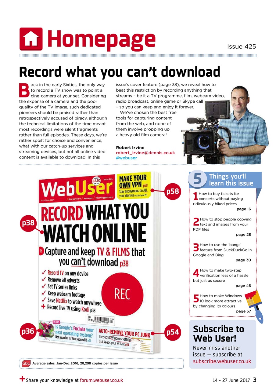 Webuser Preview Pages