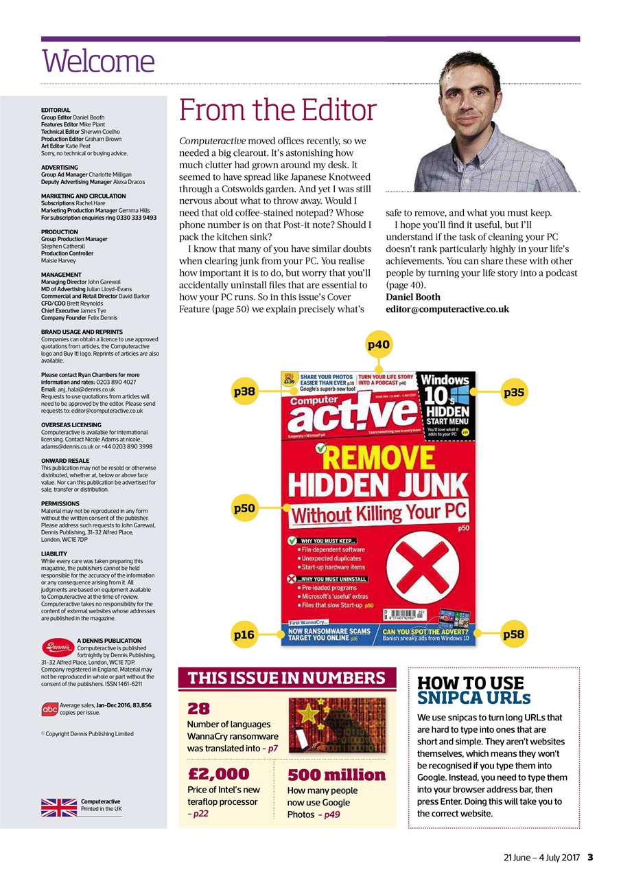 Computer Active Preview Pages