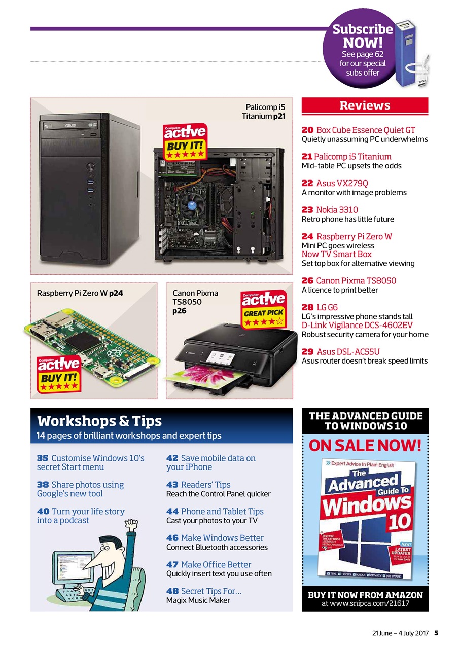 Computer Active Preview Pages