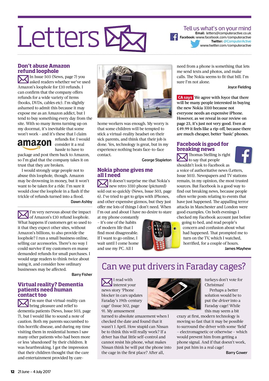 Computer Active Preview Pages