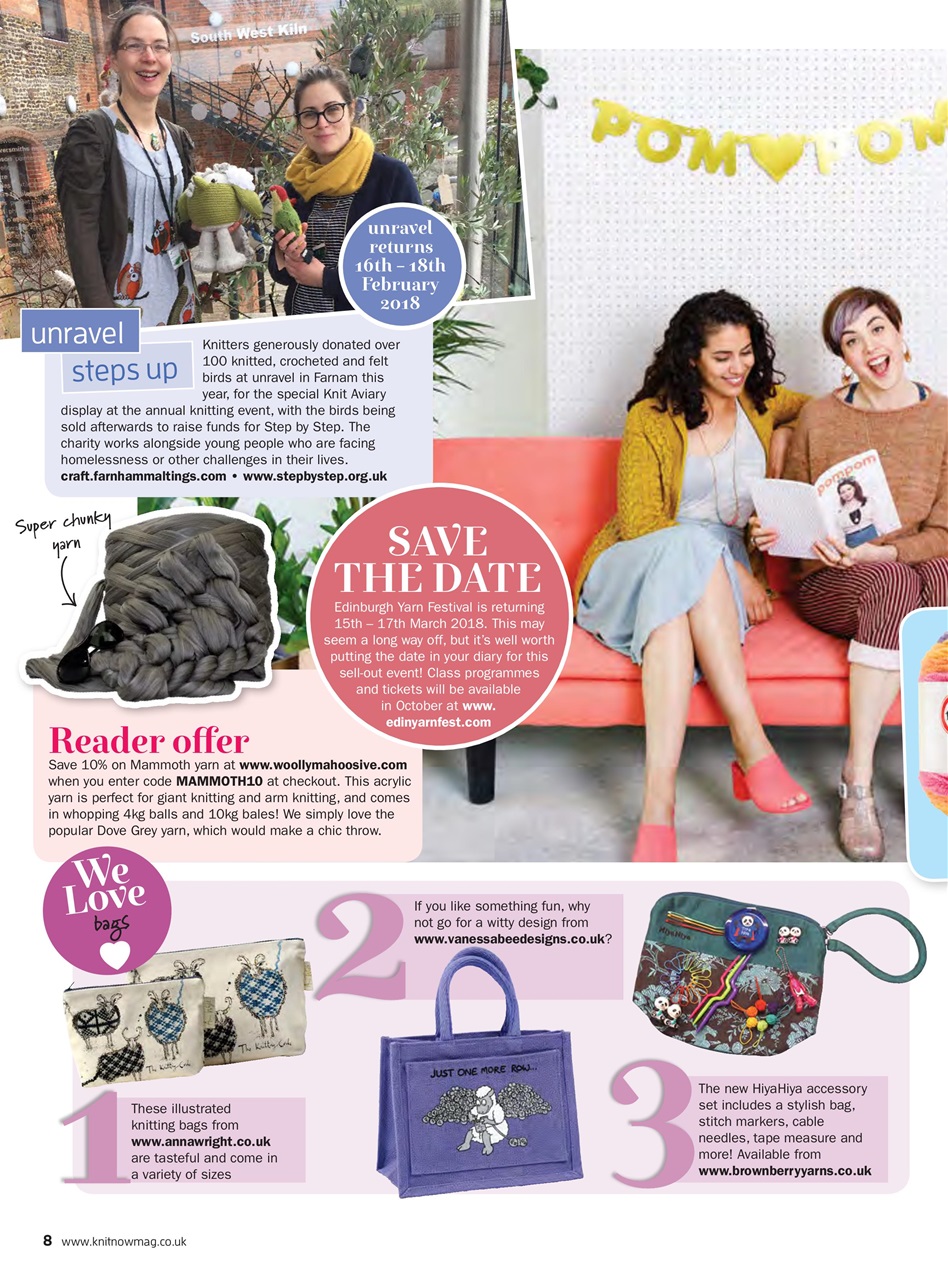 Knit Now Preview Pages