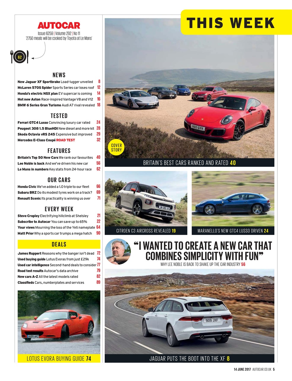 Autocar Preview Pages