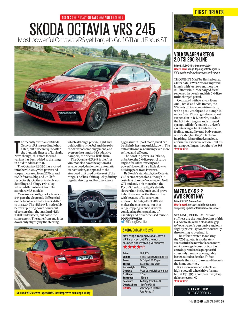Autocar Preview Pages