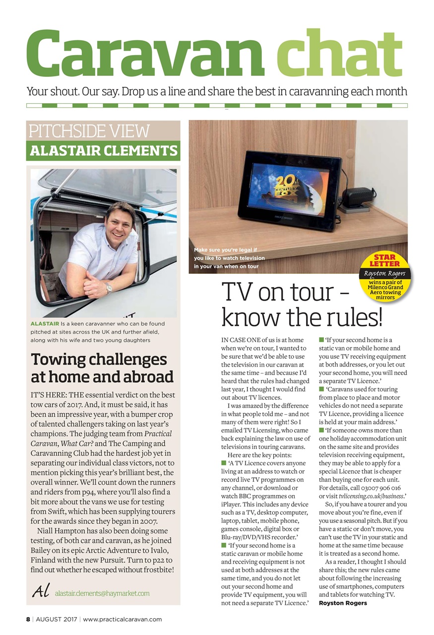 Practical Caravan Preview Pages